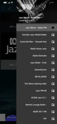 Jazz Music - Radio Hall‏ android App screenshot 1